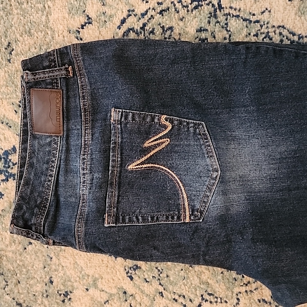 Maurices wide leg jeans